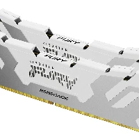 Kingston Technology FURY 32GB 8000MT/s DDR5 CL38 DIMM (Kit of 2) Renegade White XMP, 32 GB, 2 x 16 GB, DDR5, 288-pin DIMM
