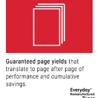 Everyday Yellow Remanufactured Toner by compatible with Kyocera TK-5140Y, Standard capacity, 5000 pages, Yellow, 1 pc(s)