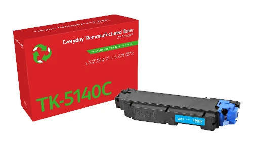 Everyday Cyan Remanufactured Toner by compatible with Kyocera TK-5140C, Standard capacity, 5000 pages, Cyan, 1 pc(s)