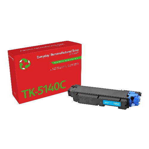 Everyday Cyan Remanufactured Toner by compatible with Kyocera TK-5140C, Standard capacity, 5000 pages, Cyan, 1 pc(s)