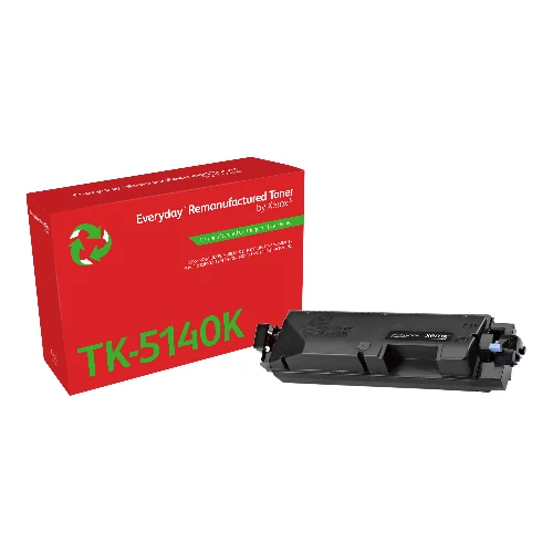 Everyday Black Remanufactured Toner by compatible with Kyocera TK-5140K, Standard capacity, 7000 pages, Black, 1 pc(s)
