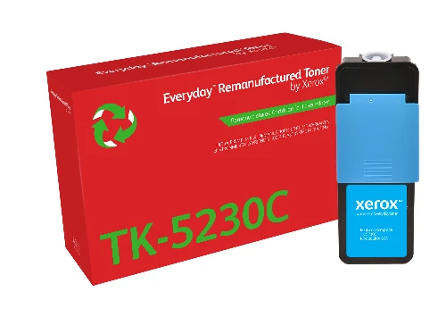 Everyday Cyan Remanufactured Toner by compatible with Kyocera TK-5230C, Standard capacity, 2200 pages, Cyan, 1 pc(s)