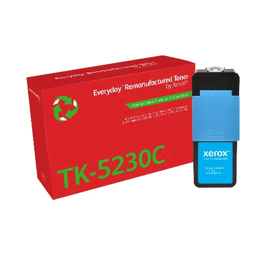 Everyday Cyan Remanufactured Toner by compatible with Kyocera TK-5230C, Standard capacity, 2200 pages, Cyan, 1 pc(s)