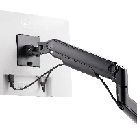 StarTech.com Monitor Desk Mount for up to 49in 329 Ultrawide Curved Screens, Mechanical Spring Arm, C-Clamp/Grommet, Tool-Less Adjustment, Max 44lb/20kg, Clamp/Grommet, 20 kg, 43.2 cm (17