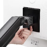 StarTech.com Monitor Desk Mount for up to 49in 329 Ultrawide Curved Screens, Mechanical Spring Arm, C-Clamp/Grommet, Tool-Less Adjustment, Max 44lb/20kg, Clamp/Grommet, 20 kg, 43.2 cm (17