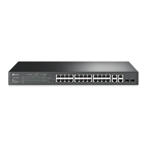 TP-Link JetStream TL-SL2428P, Managed, L2, Fast Ethernet (10/100), Power over Ethernet (PoE), Rack mounting, 1U