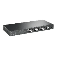 TP-Link JetStream TL-SL2428P, Managed, L2, Fast Ethernet (10/100), Power over Ethernet (PoE), Rack mounting, 1U