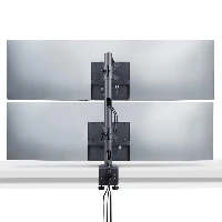 StarTech.com Desk Mount For 2x Vertically Stacked Monitors, Dual 49