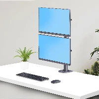 StarTech.com Desk Mount For 2x Vertically Stacked Monitors, Dual 49