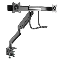 StarTech.com Desk Mount Dual Monitor Arm - Ergonomic Dual Monitor VESA Mount 32