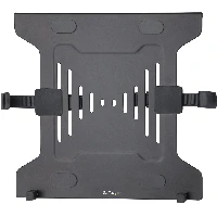 StarTech.com VESA Laptop Tray - Adjustable Monitor Arm Laptop Tray Secures Notebooks (4.5kg / 9.9lb) - 75x75 & 100x100 VESA Mount Holes - Ventilated - For Monitor Desk Mounts/Stands, Laptop arm, Black, Plastic, Steel, 4.5 kg, 75 x 75,100 x 100 mm, 420 mm