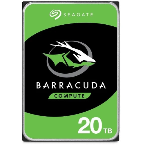 Seagate Barracuda 20TB, 20 TB, 7200 RPM, 512 MB, 3.5