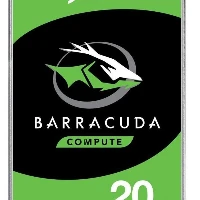 Seagate Barracuda 20TB, 20 TB, 7200 RPM, 512 MB, 3.5