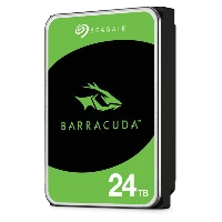 Seagate Barracuda Desktop 24TB HDD, 24 TB, 7200 RPM, 512 MB, 3.5