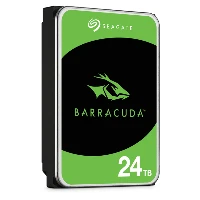 Seagate Barracuda Desktop 24TB HDD, 24 TB, 7200 RPM, 512 MB, 3.5