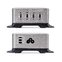 StarTech.com 4-Port Multi-Device USB-C Charger, 240W Total, Single Port 140W EPR, PD 3.1, Screw Locking Ports, Boardrooms, Bracket incl. for Surface Mounting, Indoor, AC, 28 V, 1.8 m, Grey