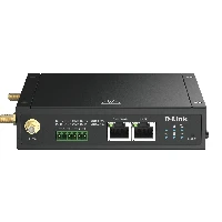 D-Link 4G LTE IIoT Gateway, Cellular network gateway, Black, 4G, LTE, LTE, MicroSD (TransFlash), External