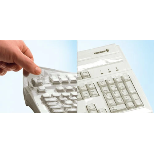 CHERRY 6155204, Keyboard cover, 0.25 mm, Transparent