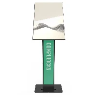 Compulocks LBPB, Floor plate, Black, 9 kg, 81.3 cm (32