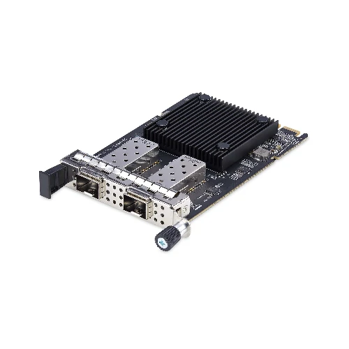 StarTech.com 2-Port 10Gbps SFP+ OCP 3.0 Server Network Card with Intel X710, SFF 4C+ Compatible, Dual-Port OCP NIC, Works with Windows & Linux, Internal, Wired, OCP 3.0, Fiber, 10000 Mbit/s, Black