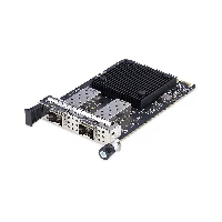 StarTech.com 2-Port 10Gbps SFP+ OCP 3.0 Server Network Card with Intel X710, SFF 4C+ Compatible, Dual-Port OCP NIC, Works with Windows & Linux, Internal, Wired, OCP 3.0, Fiber, 10000 Mbit/s, Black