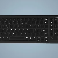 Contour Design Active Key -7000, Wired, PS/2, Scissor key switch, QWERTY, Black