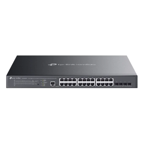 TP-Link Omada SG3428XMPP, Managed, L2+, Gigabit Ethernet (10/100/1000), Power over Ethernet (PoE), Rack mounting, 1U