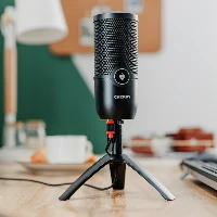 CHERRY UM 3.0, Table microphone, 24 bit, 96 kHz, 120 dB, Cardioid, Wired