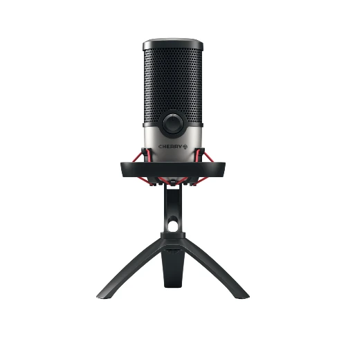CHERRY UM 6.0 ADVANCED, Table microphone, 24 bit, 96 kHz, 120 dB, Cardioid/Omnidirectional microphone, Wired