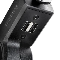 CHERRY MA 6.0 UNI USB, Desk stand, Cherry, Black, 2.5 m, 3/8 & 5/8, Aluminium