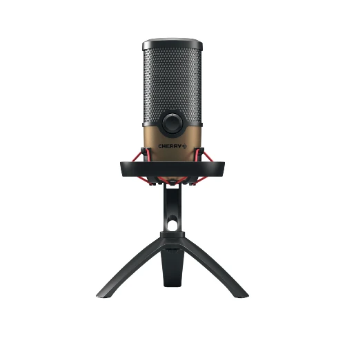 CHERRY UM 9.0 PRO RGB, Table microphone, 24 bit, 192 kHz, 122 dB, Wired, USB