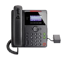 HP Poly Edge B10/20/30 Power Supply (100 Pieces) - 5V/1A, IP Phone, Black, 0 - 40 C, 176 mm, 163 mm, 44 mm