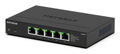 NETGEAR MS305E, Unmanaged, 2.5G Ethernet (100/1000/2500), Full duplex, Wall mountable