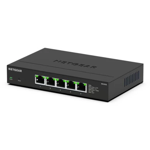 NETGEAR MS305E, Unmanaged, 2.5G Ethernet (100/1000/2500), Full duplex, Wall mountable