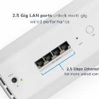 NETGEAR Orbi 870, White, Internal, Mesh satellite, 277 m, Tri-band (2.4 GHz / 5 GHz / 6 GHz), Wi-Fi 7 (802.11be)