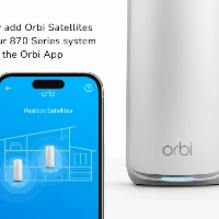 NETGEAR Orbi 870, White, Internal, Mesh satellite, 277 m, Tri-band (2.4 GHz / 5 GHz / 6 GHz), Wi-Fi 7 (802.11be)