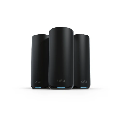 NETGEAR Orbi 870, Black, Internal, Mesh system, 836 m, Tri-band (2.4 GHz / 5 GHz / 6 GHz), Wi-Fi 7 (802.11be)