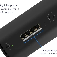 NETGEAR RBE870B, Black, Internal, Mesh satellite, 914 m, Tri-band (2.4 GHz / 5 GHz / 6 GHz), Wi-Fi 7 (802.11be)