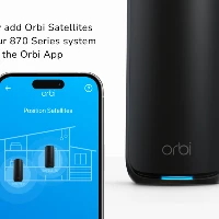 NETGEAR RBE870B, Black, Internal, Mesh satellite, 914 m, Tri-band (2.4 GHz / 5 GHz / 6 GHz), Wi-Fi 7 (802.11be)