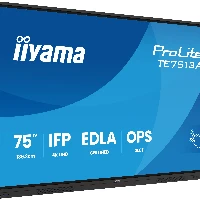 iiyama TE7513A-B1AG, Interactive flat panel, 190.5 cm (75