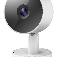 D-Link 2K QHD Indoor Wi-Fi Camera DCS-8350LH, IP security camera, Indoor, Wired & Wireless, Amazon Alexa & Google Assistant, Desk, White