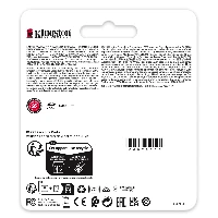 Kingston Technology 512GB Canvas React Plus SDXC UHS-II 280R/150W U3 V60 for Full HD/4K, 512 GB, SDXC, Class 10, UHS-II, 280 MB/s, 150 MB/s
