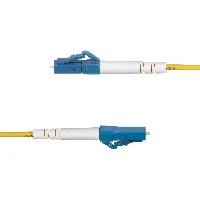 StarTech.com 30m (98.4ft) LC to LC (UPC) OS2 Single Mode Simplex Fiber Optic Cable, 9/125m, 40G/100G, Bend Insensitive, Low Insertion Loss, LSZH Fiber Jumper Cord, 30 m, LC/UPC, OS2, LC, LC