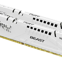 Kingston Technology FURY Beast 32GB 6800MT/s DDR5 CL34 DIMM (Kit of 2) White XMP, 32 GB, 2 x 16 GB, DDR5, 288-pin DIMM, White