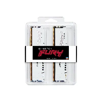 Kingston Technology FURY Beast 32GB 6800MT/s DDR5 CL34 DIMM (Kit of 2) White XMP, 32 GB, 2 x 16 GB, DDR5, 288-pin DIMM, White