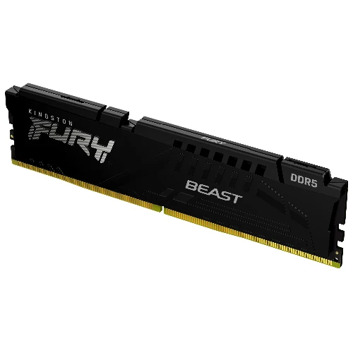 Kingston Technology FURY Beast 32GB 6400MT/s DDR5 CL32 DIMM Black EXPO, 32 GB, 1 x 32 GB, DDR5, 288-pin DIMM, Black
