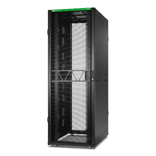 APC NetShelter SX Server Rack Gen 2, 45U, 2124H x 750W x 1200D mm, with Sides, Black, Freestanding rack, 45U, 1814 kg, Key lock, Adjustable feet, 161.3 kg