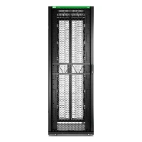 APC NetShelter SX Server Rack Gen 2, 45U, 2124H x 750W x 1200D mm, with Sides, Black, Freestanding rack, 45U, 1814 kg, Key lock, Adjustable feet, 161.3 kg