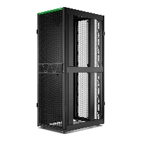 APC NetShelter SX Server Rack Gen 2, 45U, 2124H x 750W x 1070D mm, with Sides, Black, Freestanding rack, 45U, 1814 kg, Key lock, Adjustable feet, Black