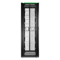 APC NetShelter SX Server Rack Gen 2, 48U, 2258H x 750W x 1200D mm, with Sides, Black, Freestanding rack, 48U, 1814 kg, Key lock, Adjustable feet, 177.8 kg